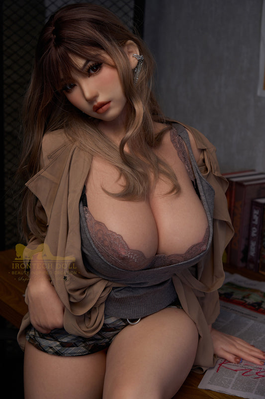 162cm/5ft4 I-cup Silicone Super Realistic Sex Doll – Glow